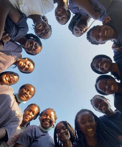 Student in classroom